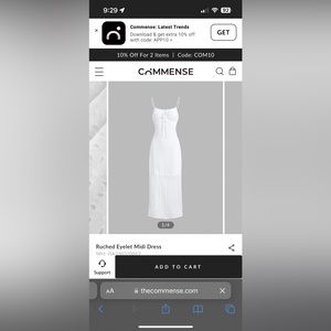 Brand new White eyelet dress